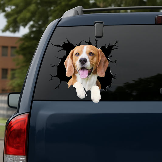 Beagle Car Decal