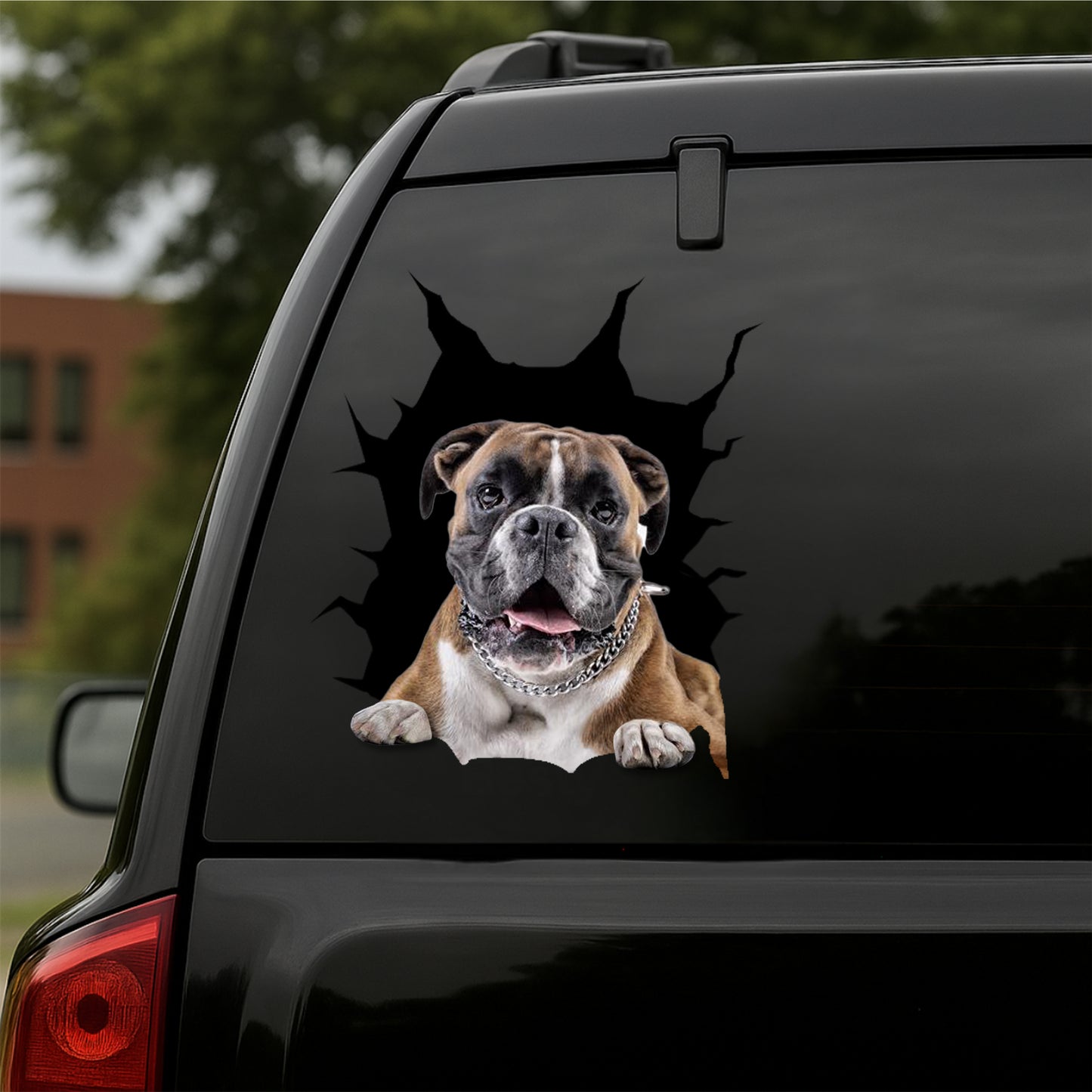 Boxer Car Decal