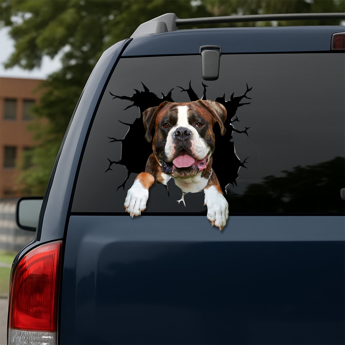 Boxer Car Decal