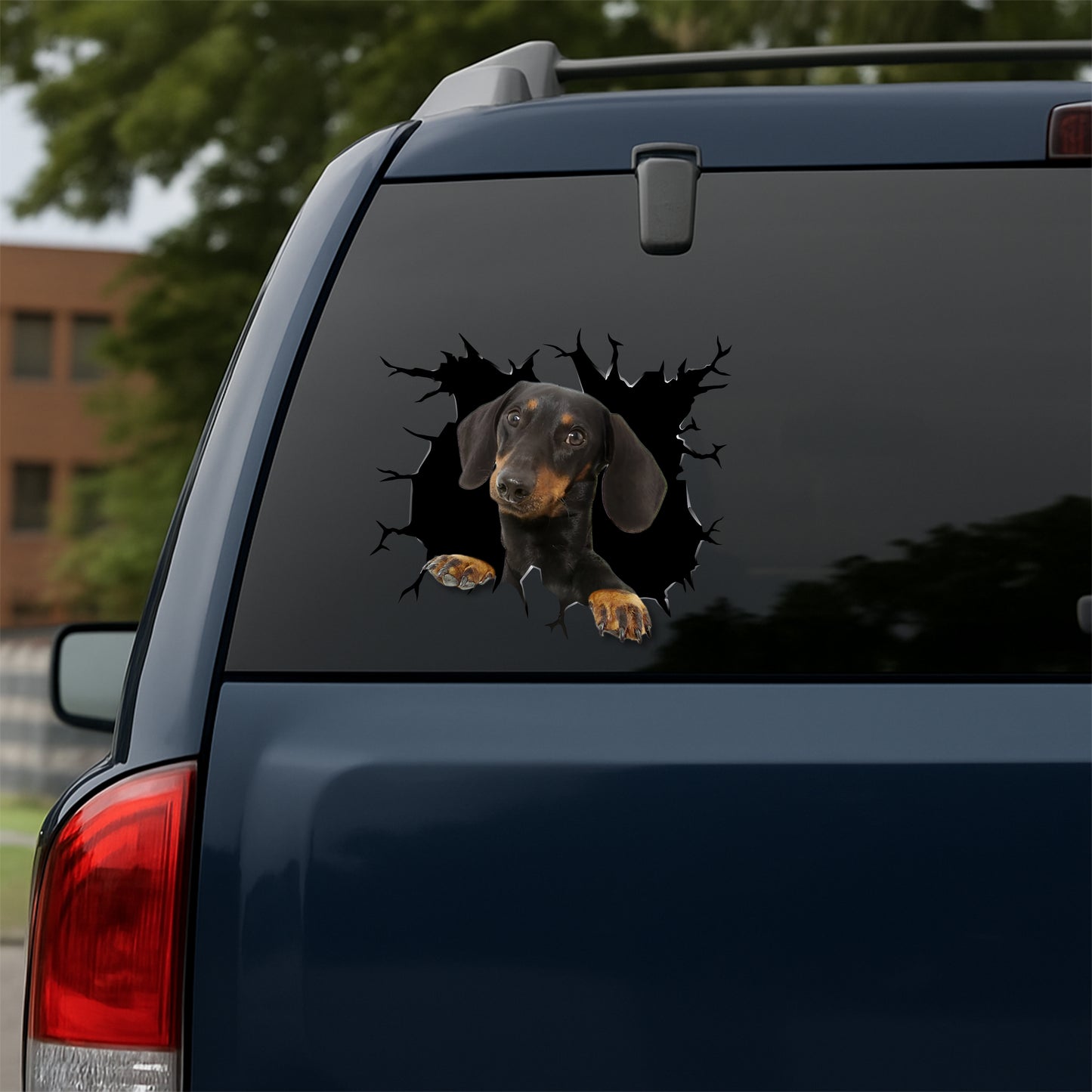Dachshund Car Decal