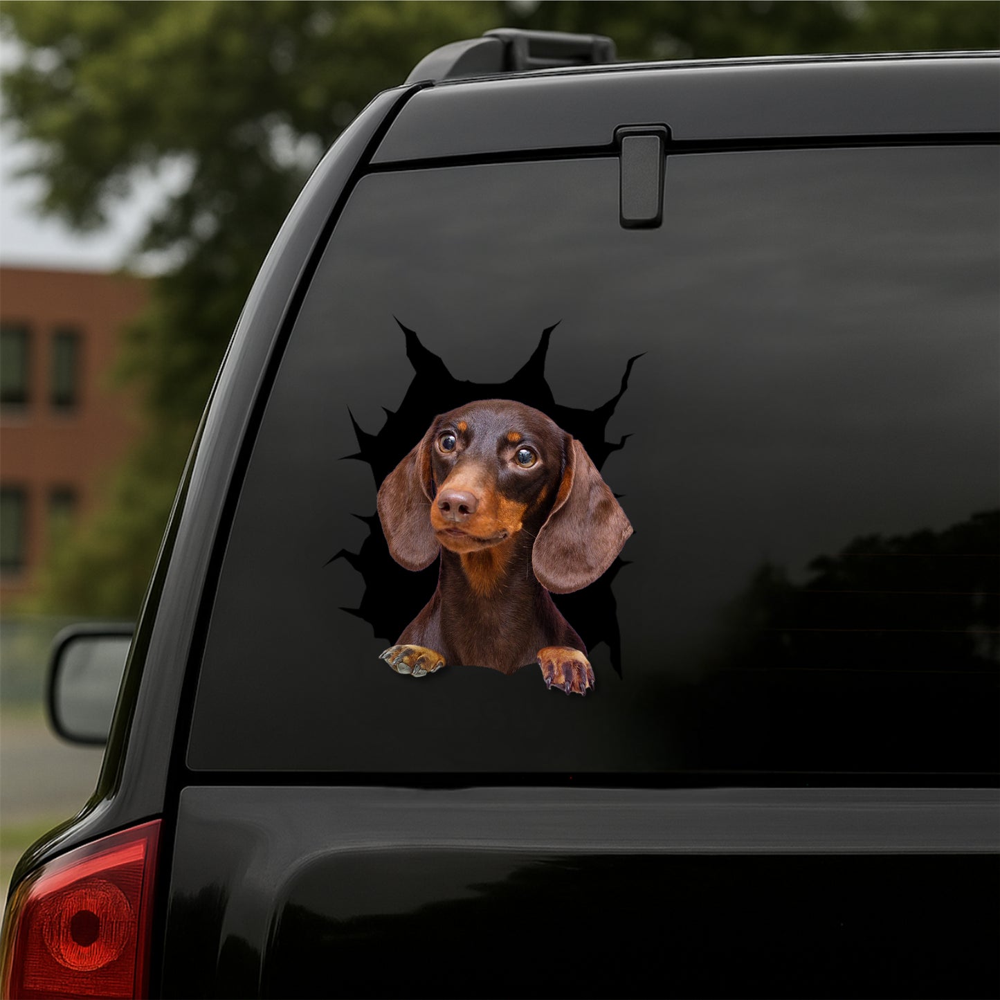 Dachshund Car Decal