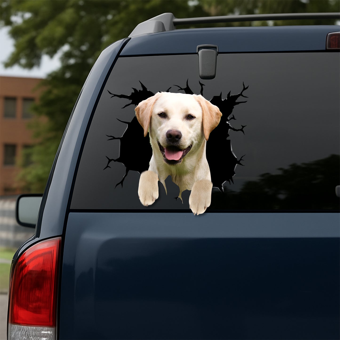 Labrador-Retriever Car Decal