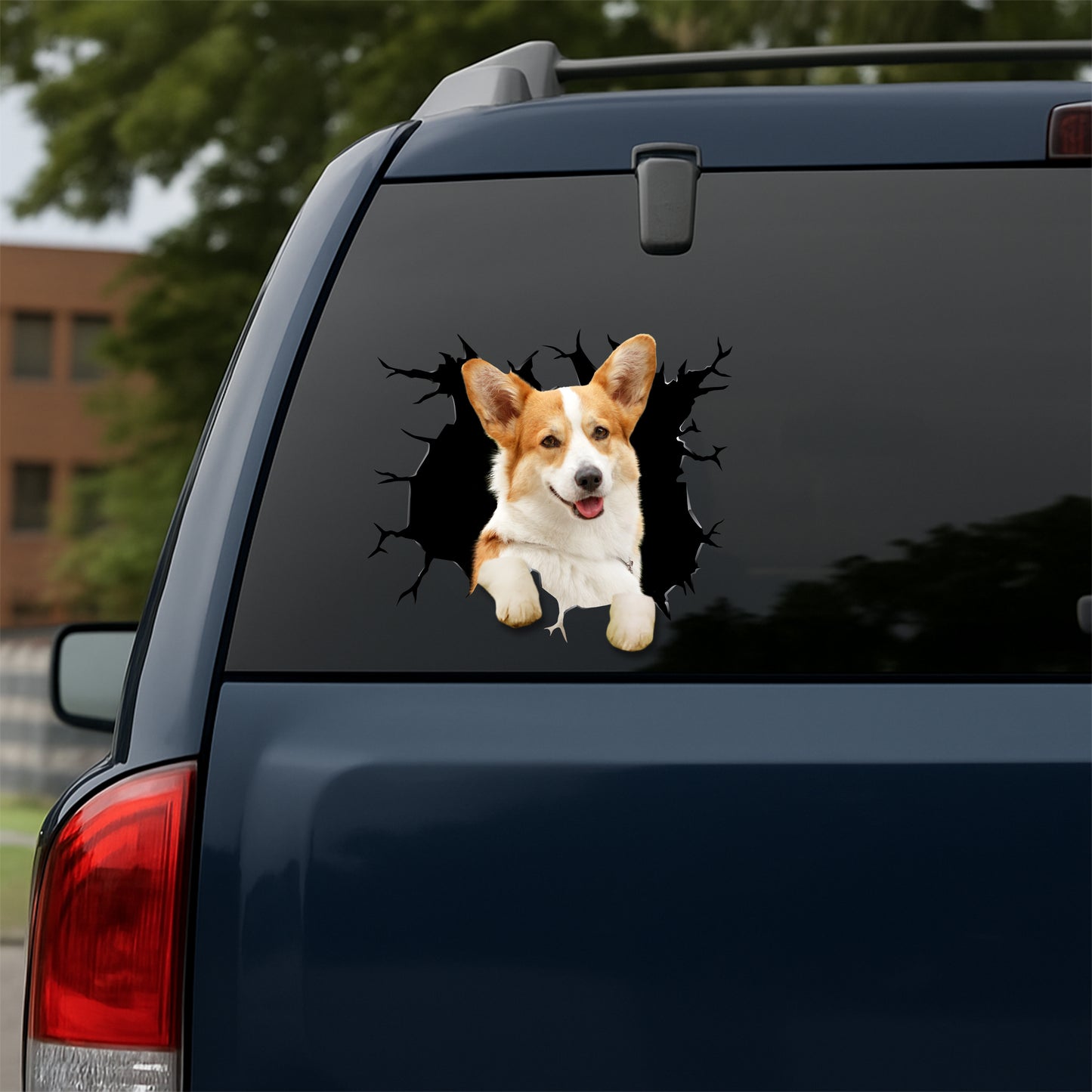 Pembroke-Welsh-Corgi Car Decal