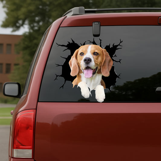 Beagle Car Decal