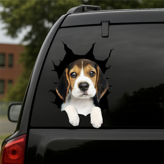 Beagle Car Decal