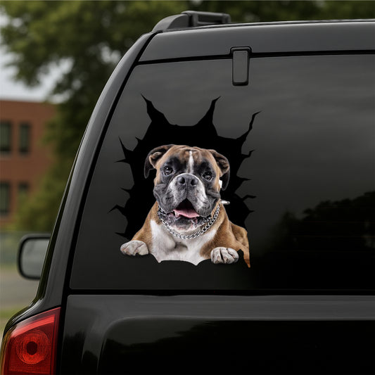 Boxer Car Decal
