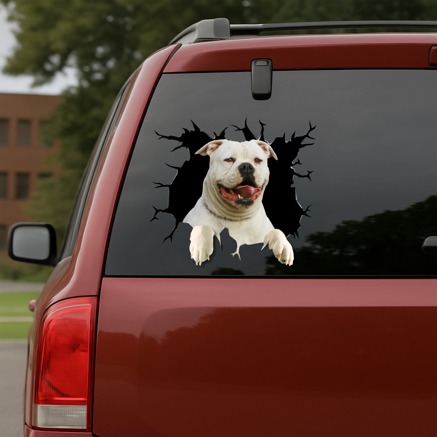 Bulldog Car Decal