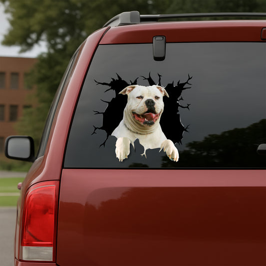 Bulldog Car Decal