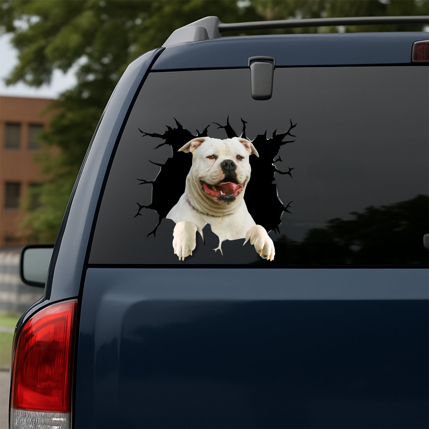 Bulldog Car Decal