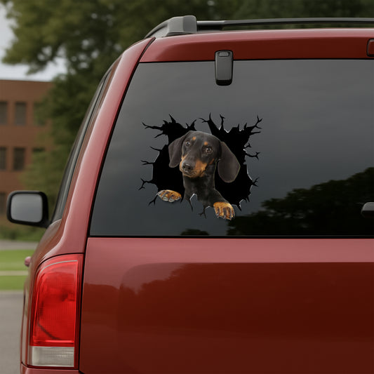 Dachshund Car Decal