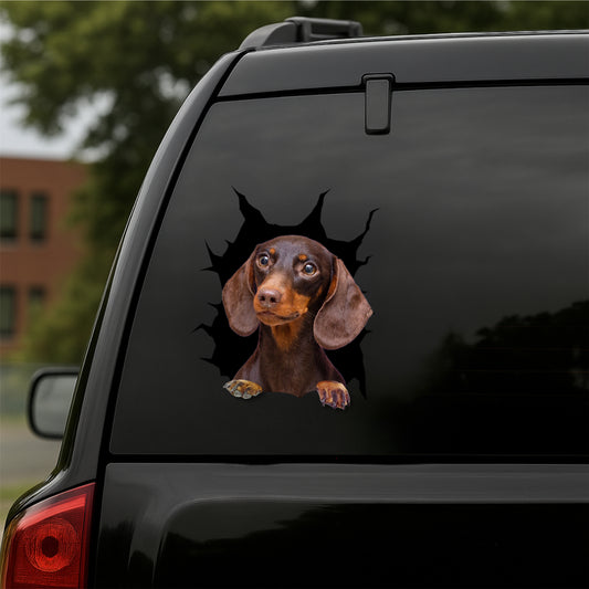 Dachshund Car Decal