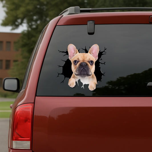 French-Bulldog Car Decal