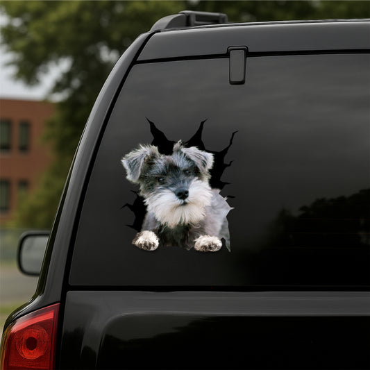 Miniature-Schnauzer Car Decal