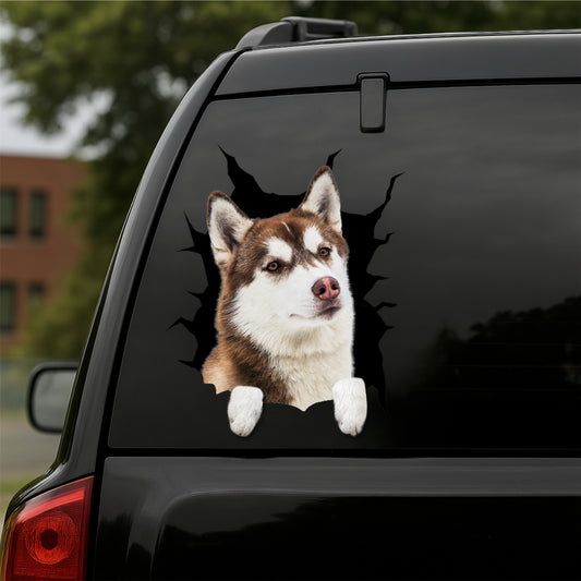 Siberian-Husky Car Decal